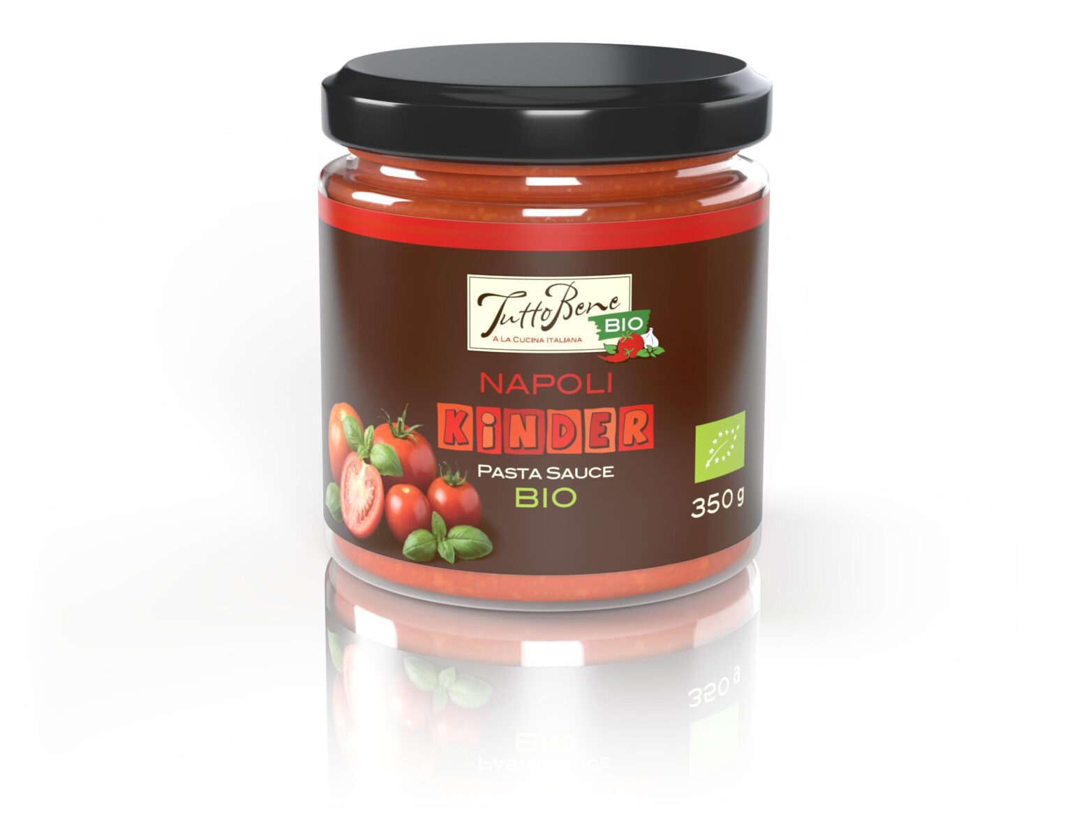 TB Napoli Kinder Pasta Sauce_Packshot Glas